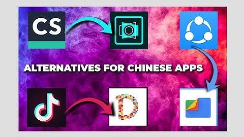 Safe Chinese Apps Alternatives: TikTok, Shareit and many more||alternative of Chinese Apps||banned