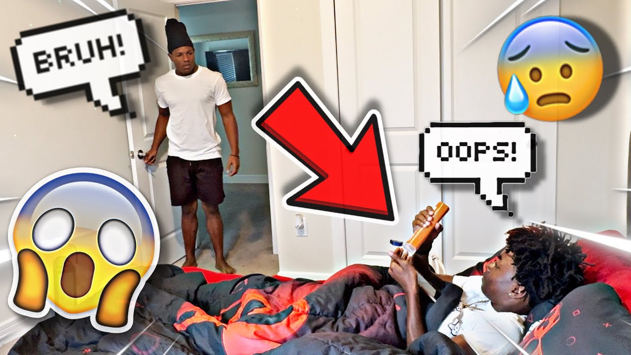 HILARIOUS LOTION PRANK ON MY BIG BROTHER!! *MUST WATCH*