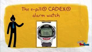 12 Alarm Med Reminder Watch