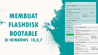 Cara Membuat Flashdisk Bootable Windows  10, 8 dan 7