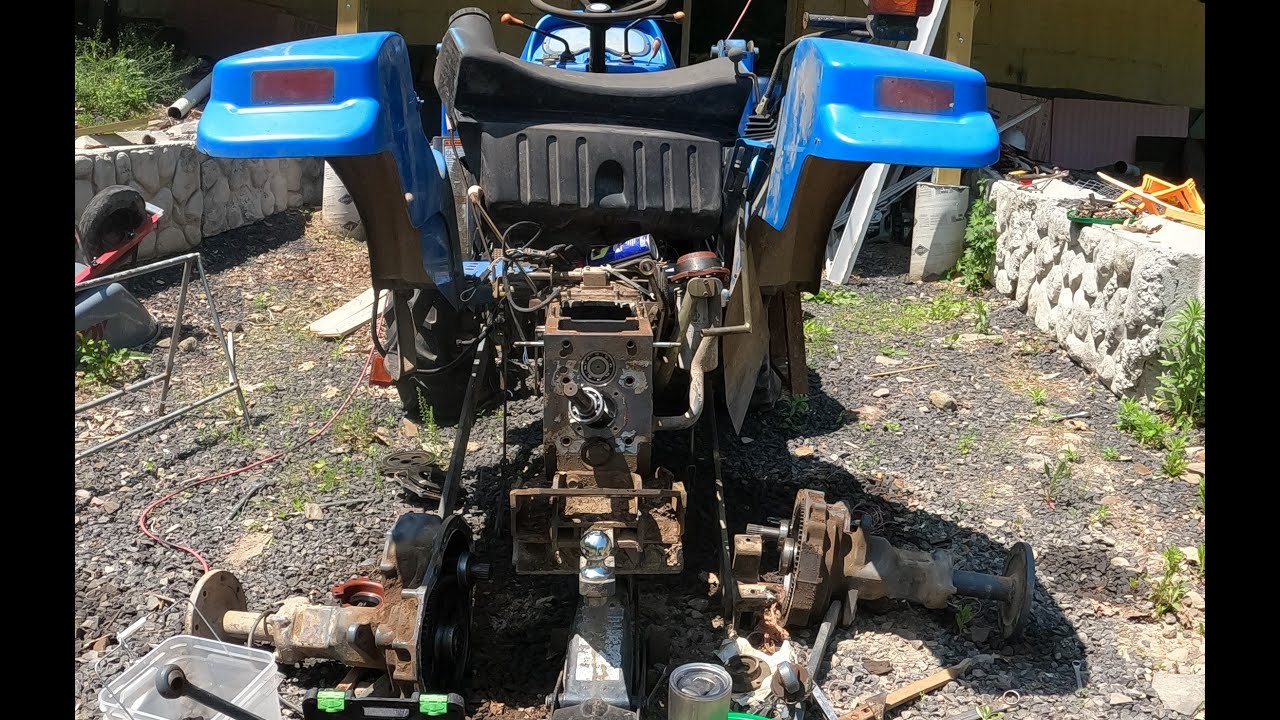 Rear end clunk on my TC35 New Holland tractor