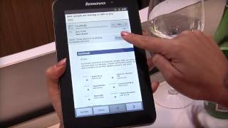 Tablet A1-07Launch Zone Widget