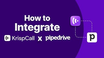 How to Integrate KrispCall & Pipedrive | Supercharge Your Sales Workflow