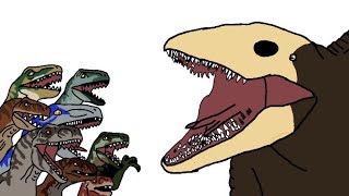 Raptor Squad And Atrociraptor Squad Vs Skullcrawler Part 614
