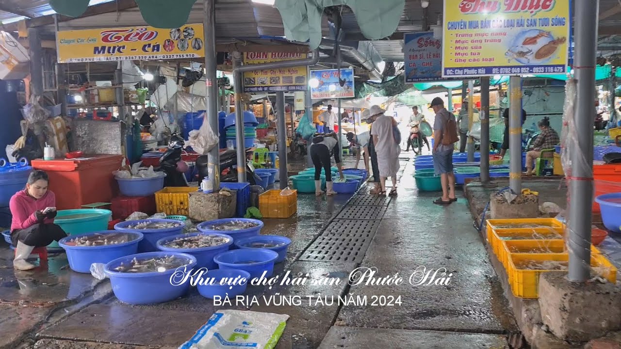 #396 Travel 2025 | Chợ hải sản Phước Hải Bà Rịa Vũng Tàu | Mai Chi Lăng Vlogs