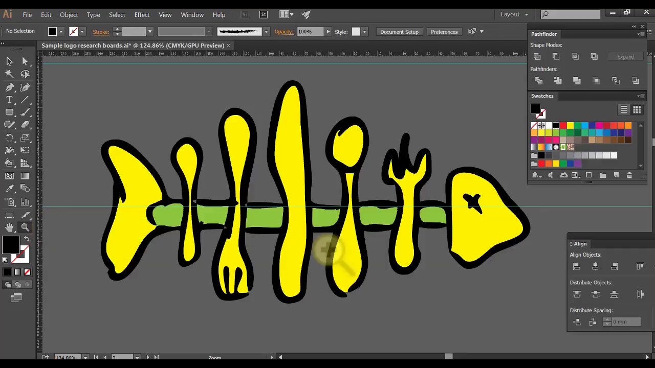 Technical Drawing in Illustrator - YouTube