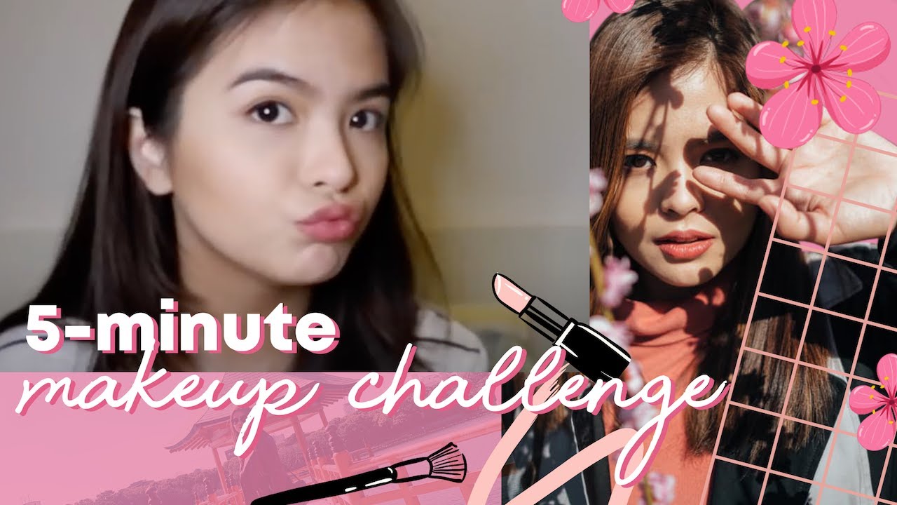 5-Minute Make-up Challenge || Bea Binene
