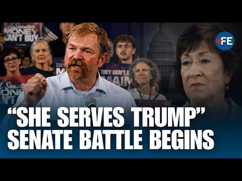 Video War Veteran Targets Susan Collins | Democrat Nominee Declares Senate Fight | Maine Showdown