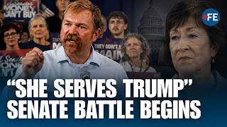 War Veteran Targets Susan Collins | Democrat Nominee Declares Senate Fight | Maine Showdown