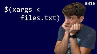 Famous well that's not how you use xargs! (all code sucks) #16 Profile