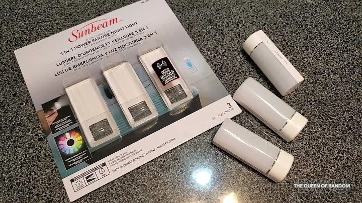 Color Changing Motion Detection Night Light with integrated Flashlight From Costco