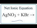Net Ionic Equations and Spectator Ions