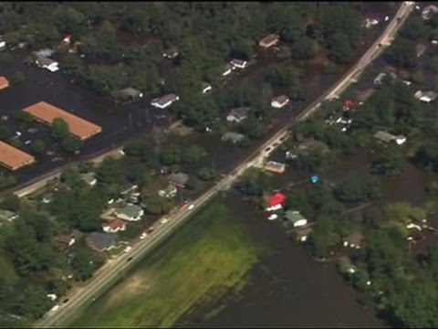 Thumbnail for Raw: Aerial View Shows Lumberton, NC Devastation