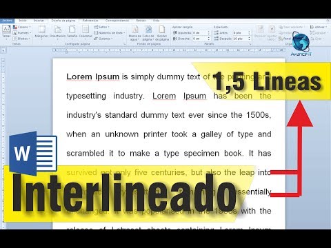 Video: Cómo Hacer Interlineado