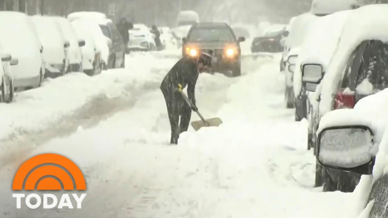 Brutal Winter Storm Slams Northeast | TODAY - YouTube
