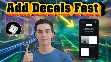 How To Add Decals To Accessories In Roblox Studio | Customize Parts (2026)