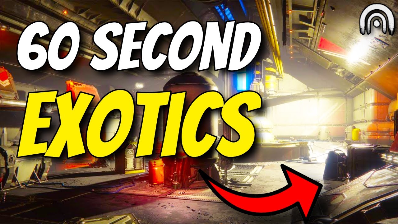 60 Second EXOTIC FARM on ANY CLASS | Skydock IV Legend Lost Sector