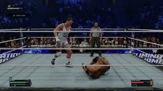 Batista vs Julius Creed - WWE 2K24