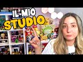 TOUR del MIO NUOVO STUDIO a tema ANIMAL CROSSING
