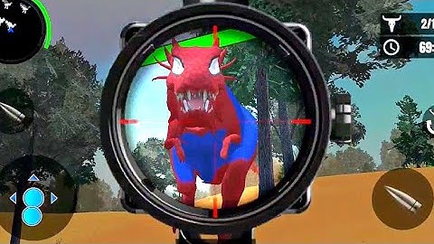 Best Dino Games - Wild Dinosaur Hunting Zoo Game Android Gameplay