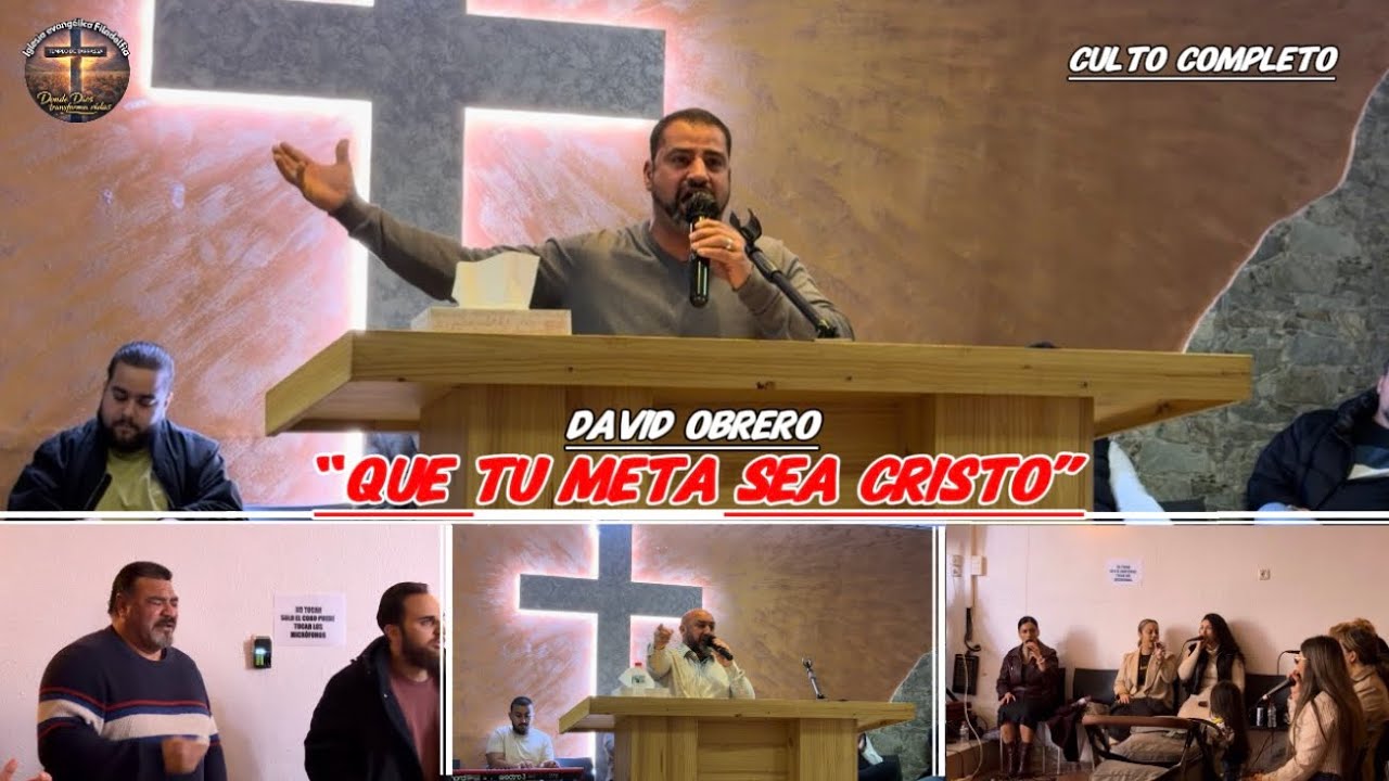 “Que tu meta sea Cristo” - David Obrero || Templo De Terrassa Oficial