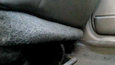 Car Hidden Compartment Passenger Seat "Stash"