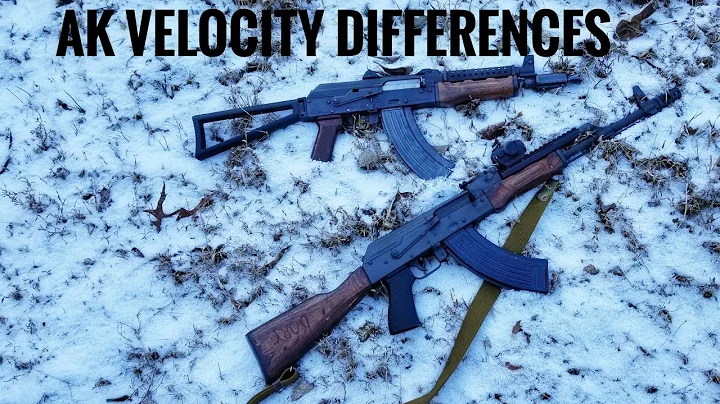 AK 7.62x39 Velocity: 10.5" vs 16" Barrel