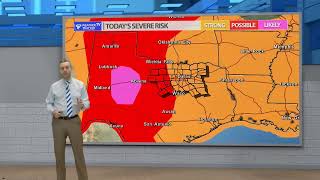 Stormy Pattern into the Weekend - Friday's Dallas - Fort Worth Forecast