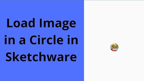How to make a image in circle in Sketchware
