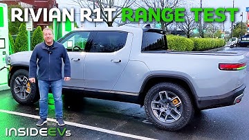 2022 Rivian R1T: InsideEVs 70 MPH Range Test