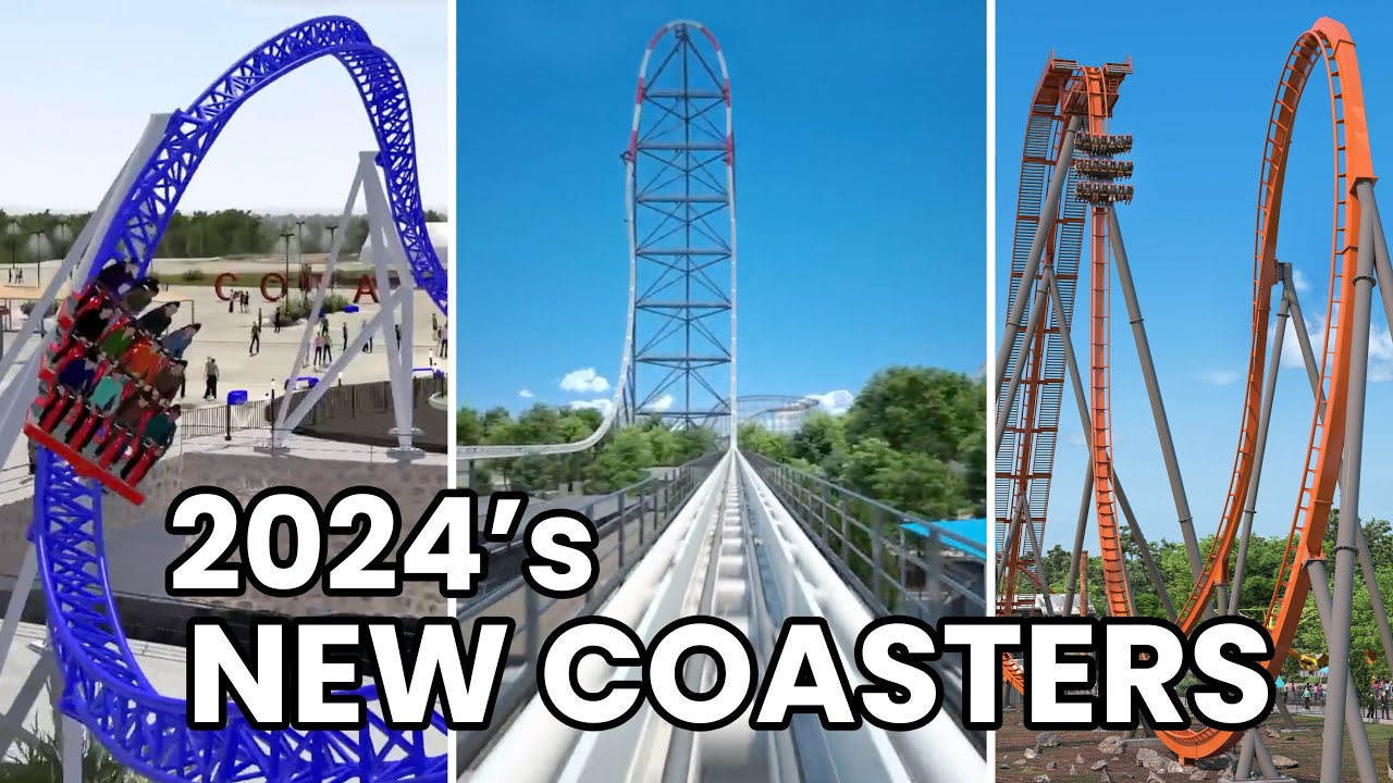 Ranking our Most Anticipated New for 2024 Roller Coasters Around the World YouTube