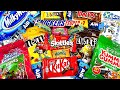 New lots of candies opening  a lots of choclates unboxing asmr