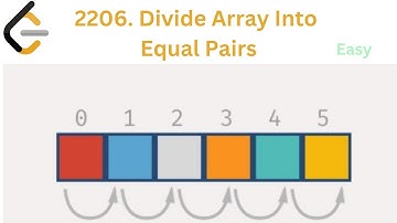 2206. Divide Array Into Equal Pairs | Array | Hash Table | Python | Leetcode