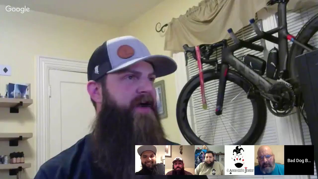 Four Aces and a Jester - Special Guest JEFF @BADDOG BEARD CO