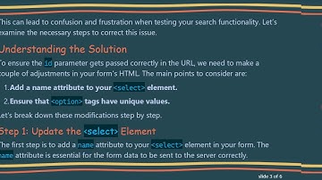 How to Get search?id={id} to Appear in Your URL Using Laravel
