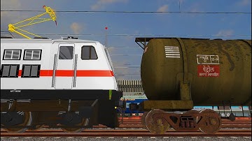 RARE SCENE in INDIAN RAILWAYS MSTS OPEN RAILS