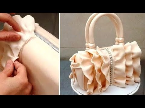 Hand bag cake by Dragonsanddaffodils on DeviantArt