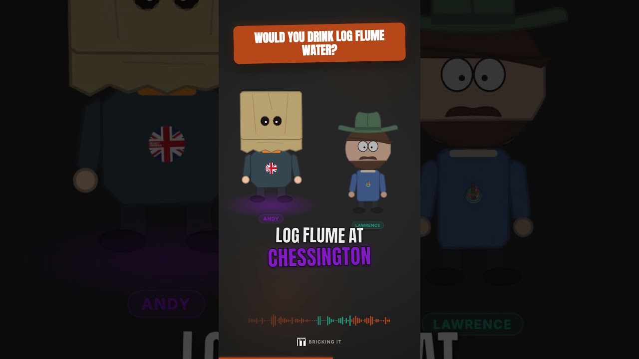 Would You Drink Chessington’s Log Flume Water?