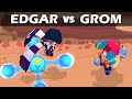 EDGAR vs GROM | 1vs1 | Brawl Stars