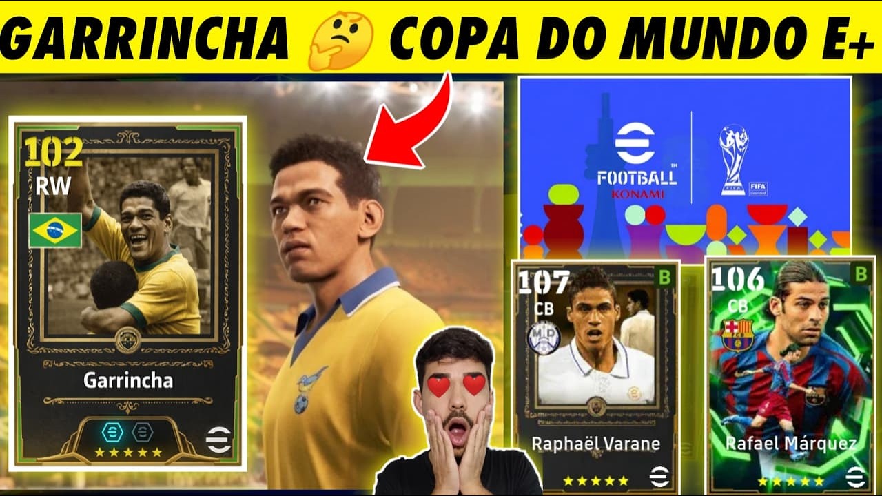 Novo Servidor, MODO 11vs11, Zagueiros META e GARRINCHA no efootball 2026