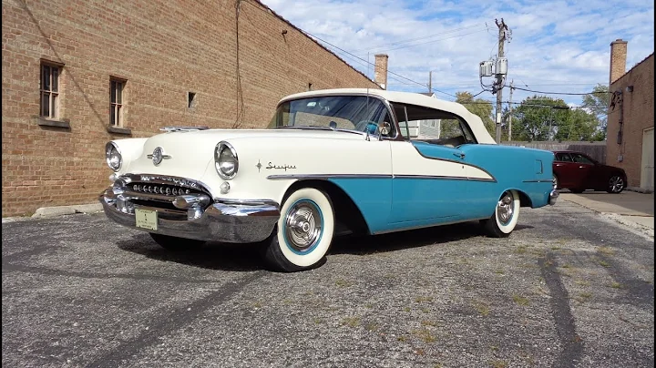 1955 Oldsmobile Olds 98 Ninety Eight Starfire Convertible Two Tone - My Car Story with Lou Costabile