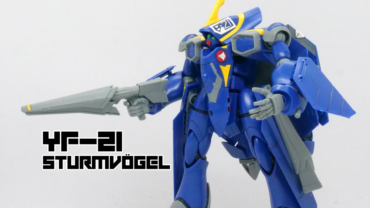 HG】YF 21 シュトゥルムフォーゲル 雨燕 - YouTube
