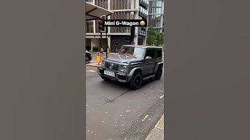 Thumbnail of mini G Wagon #shorts #youtubeshorts