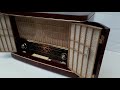 Siemens H42 Schatulle Restored German Vintage Tube Radio Piano Finish