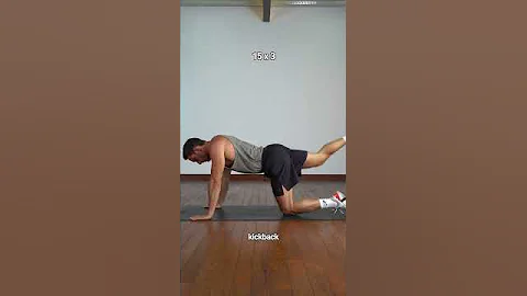 Glute workout at home ✅