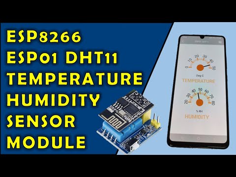 Video: ESP8266: Temperatuuri ja niiskuse jälgimine: 12 sammu