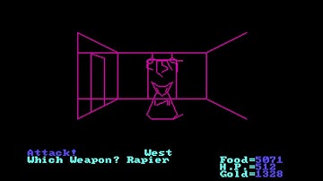 Akalabeth: World of Doom as a Fighter (4/5)