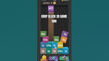 Drop Block 3D Puzzle Gameplay 088 #games #eronluke #shortvideo #shortsfeed