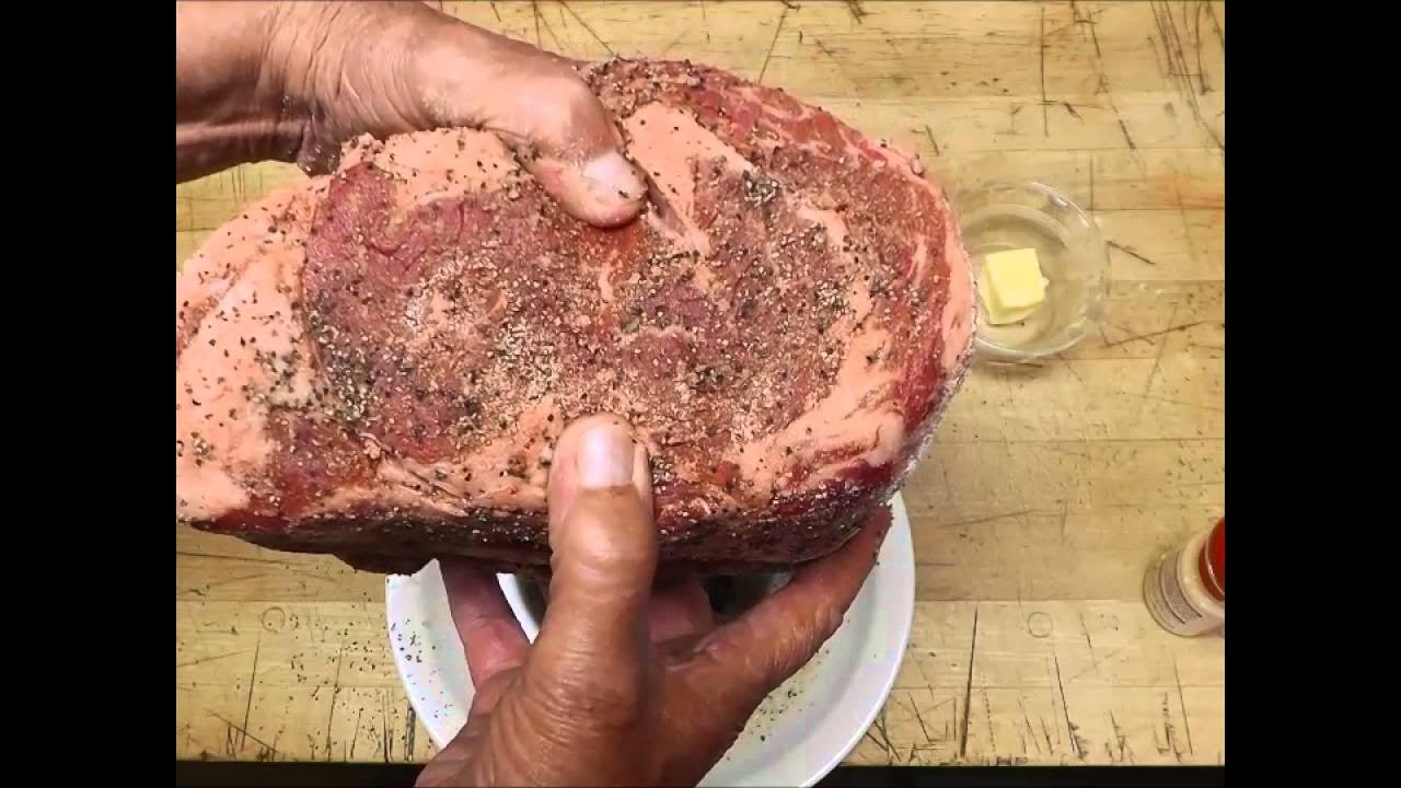 Prime Rib Roast on the Showtime Rotisserie HD YouTube