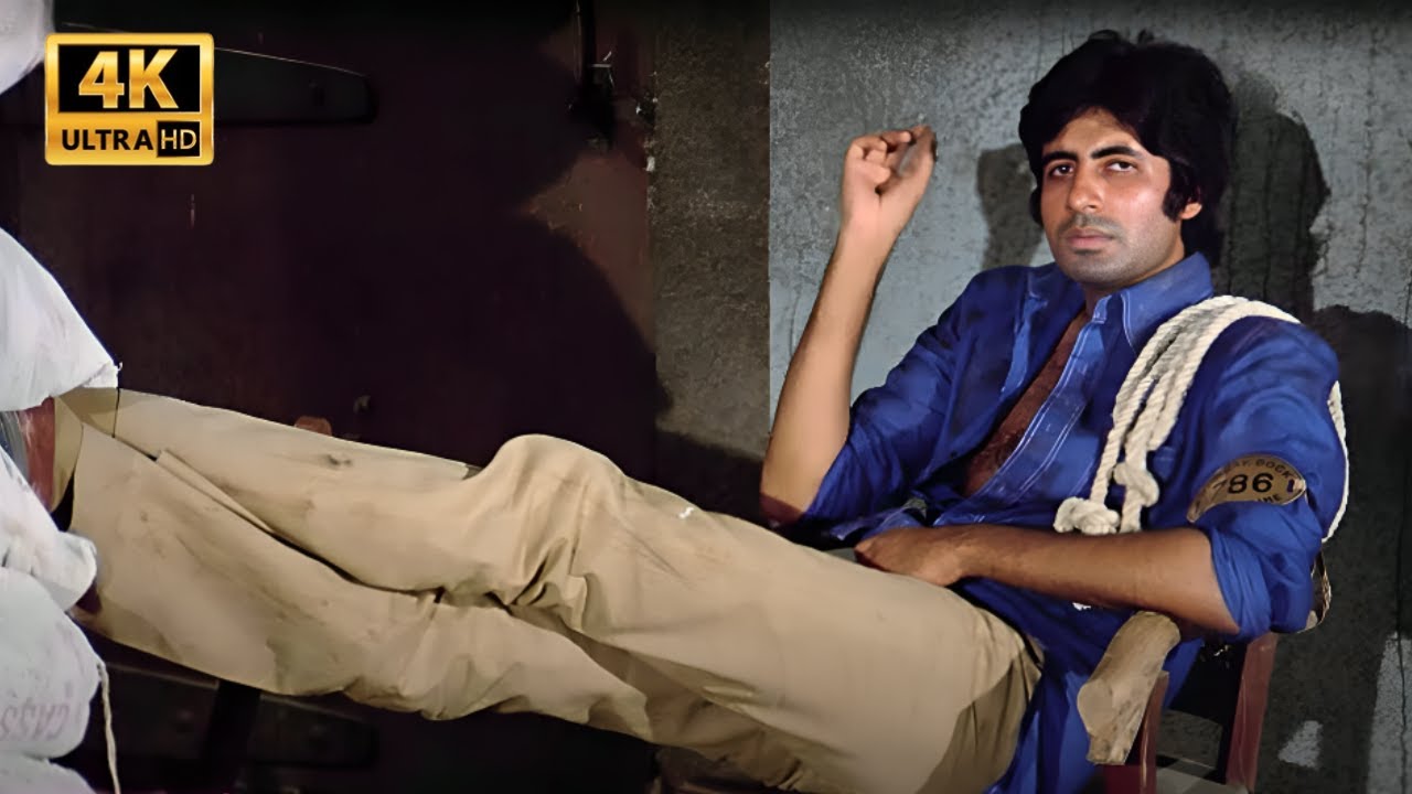 तुम मुझे ढूंढ रहे हो और मैं तुम्हारा यहाँ इंतज़ार कर रहा हूँ | Amitabh Bachchan | Deewar 1975 | HD
